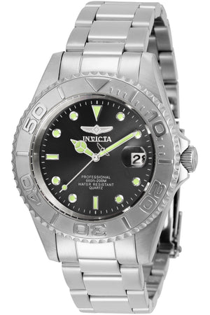 Invicta Mens Pro Diver Quartz Silver Watch, Model 29937