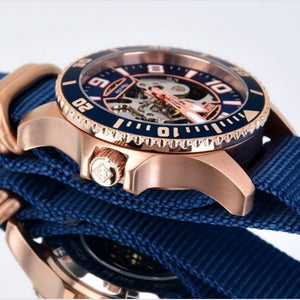 Invicta Men's Objet D Art Automatic Watch, Blue, Model 27592 | Wixez