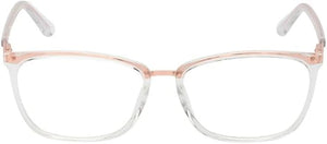 Guess Women's Crystal Rectangular Eyeglasses
