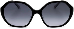 Kate Spade Women's Black Geometric Sunglasses