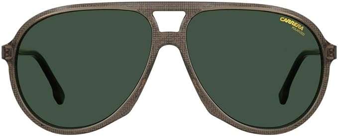 Carrera Men's Aviator Mud/Green Sunglasses