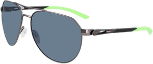 Nike Unisex Gray Aviator Sunglasses (DQ0799 993)