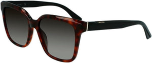 Calvin Klein Women's Havana Rectangular Sunglasses (CK21530S 220)