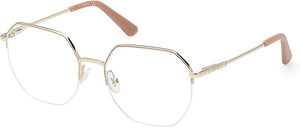 Guess Women's Beige Rectangular Eyeglasses (GU2935)