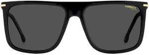 Carrera Men's Black Rectangular Sunglasses
