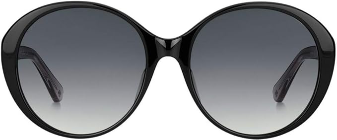 Kate Spade Women's Black Round Sunglasses