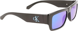 buy Calvin Klein Unisex Black Rectangular Sunglasses (CKJ22635S 001)