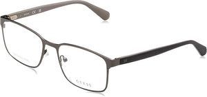 Guess Men's Grey Rectangular Eyeglasses (GU50045)