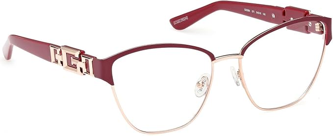 Guess Women's Red Cat-Eye Eyeglasses