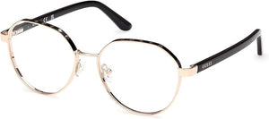 Guess Women's Gold Round Eyeglasses (GU50124)