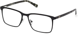 Guess Men's Black Rectangular Eyeglasses (GU50193)