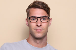 Carrera Men's Havana Rectangular Eyeglasses - buy online