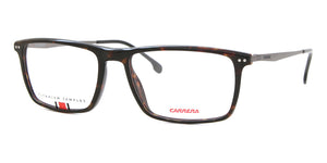 Carrera Men's Havana Rectangular Eyeglasses (8866)