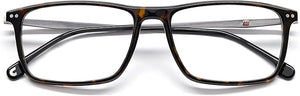Carrera Men's Havana Rectangular Eyeglasses (8866) | Wixez