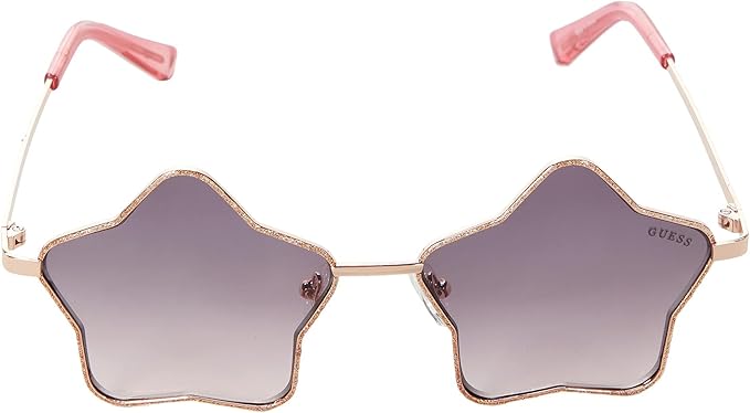 Guess Girls' Star-Shaped Sunglasses – Gradient Bordeaux Lenses, UV Protection, Metal Frame (GF4012), Photo 2 Guess Girls' Star-Shaped Sunglasses – Gradient Bordeaux Lenses, UV Protection, Metal Frame (GF4012), Photo 2