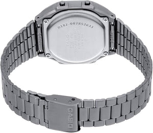 Casio Digital Watch for Men | Black Steel, Chronograph Watch - buy online