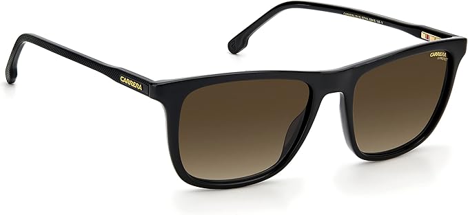 Carrera Men's Black Rectangular Sunglasses (261/S)
