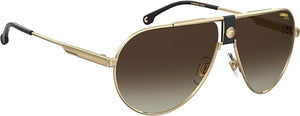 buy Carrera 1033/S Unisex Pilot Sunglasses – Gold Frame, Brown Gradient Lenses, 63mm