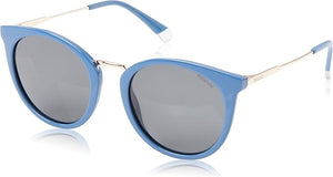 Polaroid Women's Blue Cat-Eye Sunglasses