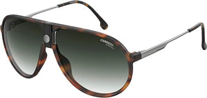 Carrera Men's Pilot Dark Havana/Green Shaded Sunglasses (1034/S)