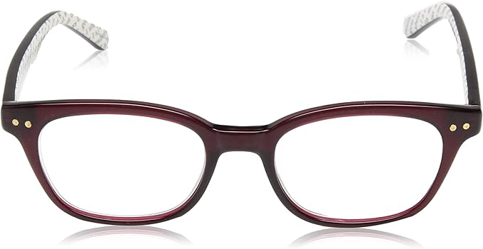 buy Kate Spade Women's Rebecca 2 Burgundy Rectangular Sunglasses
