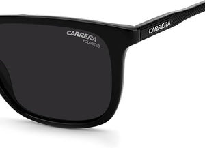 Carrera 261/S Men's Rectangular Sunglasses, Black Grey - buy online