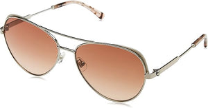 Kate Spade Women's Silver Aviator Sunglasses (KATALINA/G/S-0YB7)