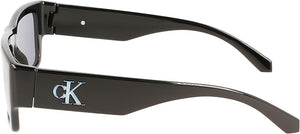 order Calvin Klein Unisex Black Rectangular Sunglasses (CKJ22635S 001)