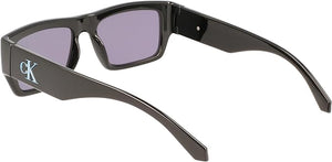 New Calvin Klein Unisex Black Rectangular Sunglasses (CKJ22635S 001)
