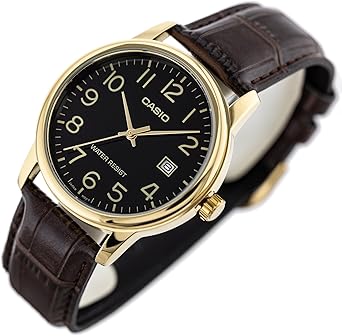 Reloj analógico dorado Casio para hombre MTP-V002GL-1B