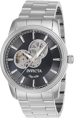Invicta Objet D Art Automatic Black Dial Men's Watch 27559