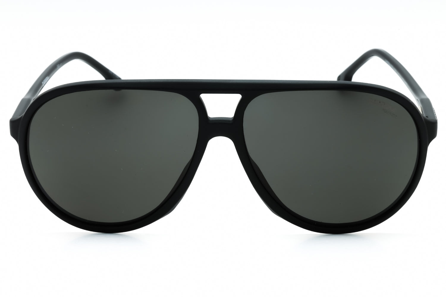 Carrera Men's Aviator Matte Black/Grey Sunglasses