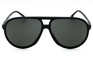 Carrera Men's Aviator Matte Black/Grey Sunglasses