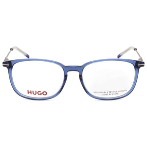 Hugo Boss Unisex Blue Rectangular Eyeglasses