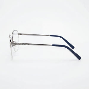 Adensco Ad 252 Square Eyeglasses for Men — front view, Metal