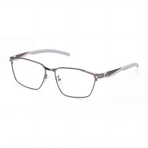 Adidas 5099D Silver Rectangle Eyeglasses Unisex, Silver frame