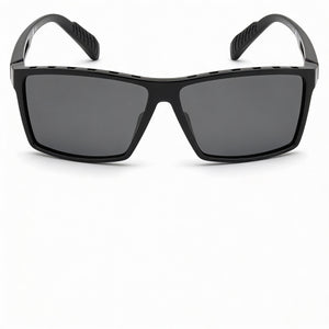 Adidas Rectangle Sunglasses for Men — front view, Plastic frame