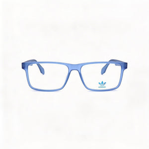 Adidas Casual Rectangle Eyeglasses for Men — front view, Injected