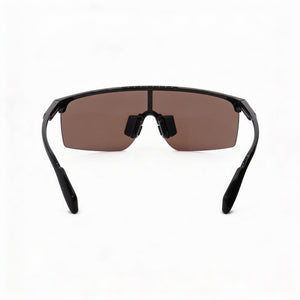 Adidas Classic Shield Sunglasses Men — side view, Non-Polarized Amber lens