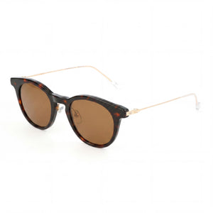 Adidas Classic Brown Oval Sunglasses for Unisex, Brown lens
