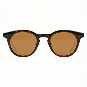 Adidas Classic Oval Sunglasses Unisex — side view, Non-Polarized Brown lens
