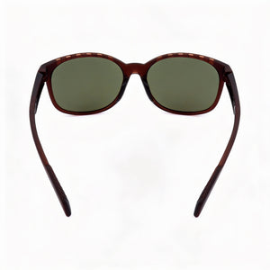 Adidas Classic Square Sunglasses Unisex — side view, Non-Polarized Green lens