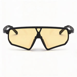 Adidas Contemporaneo Shield Sunglasses for Men — front view, Plastic frame