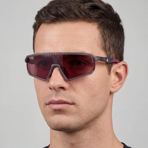Adidas Contemporaneo Shield Sunglasses for Men — interior view, Non-Polarized lens detail