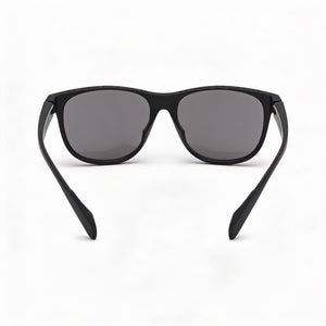 Adidas Contemporary Rectangle Sunglasses Unisex — side view, Non-Polarized smoke mirror lens