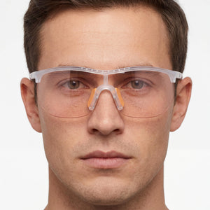 Adidas Contemporary Shield Sunglasses for Unisex — interior view, Non-Polarized lens detail