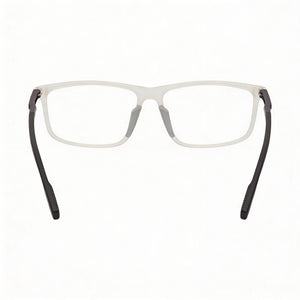 Adidas Rectangle Eyeglasses for Men — front view, Plastic