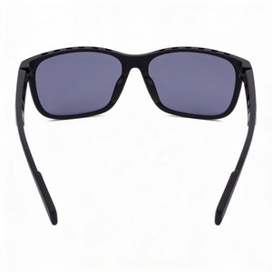 Adidas Rectangle Sunglasses for Men — interior view, Non-Polarized lens detail