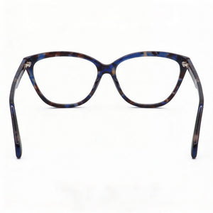 Adidas Rectangle Eyeglasses for Women — interior view, Polycarbonate demo lenses