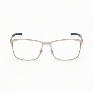 Adidas Moderno Rectangle Eyeglasses Unisex — front view, Metal